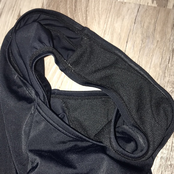 Nike Just do it black and white one piece bathing suit size M 10/12 yrs old kids - Picture 13 of 13